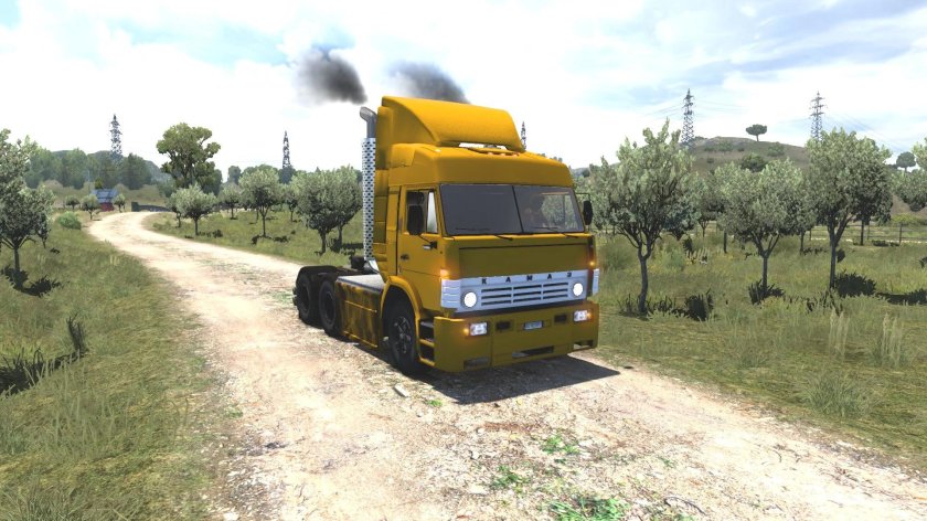 ETS 2 КАМАЗ 54115