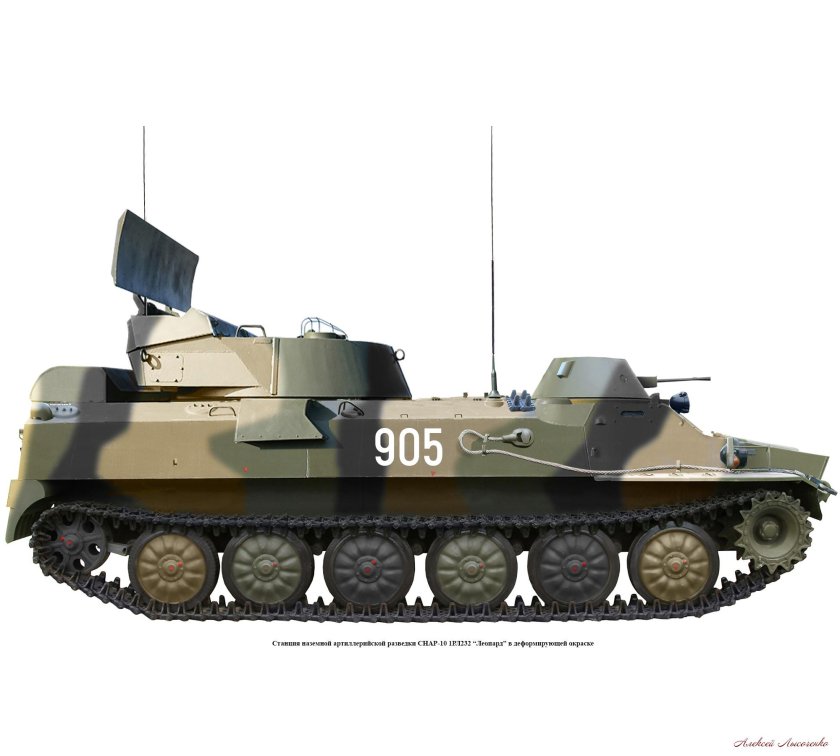 Станция артиллерийской разведки снар 10