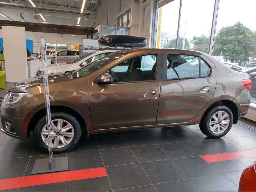 Логан 2 коричневый