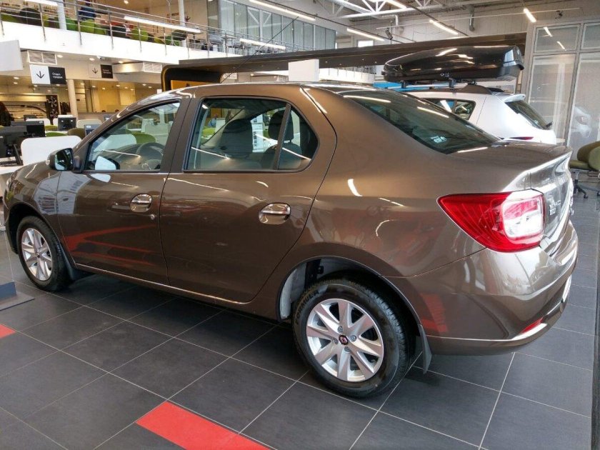 Логан 2 коричневый