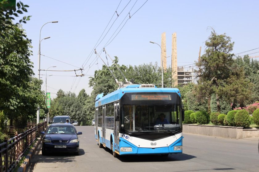 Троллейбус Душанбе