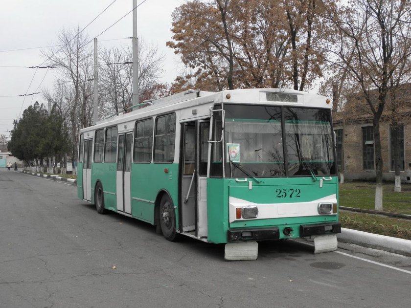 Троллейбус Skoda 14tr Ташкент