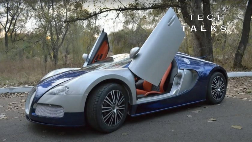Детская машина Bugatti Veyron