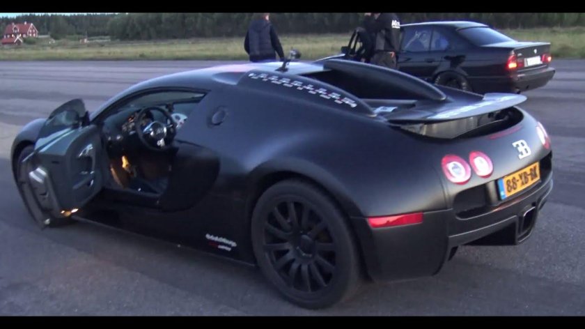 Е34 против Бугатти