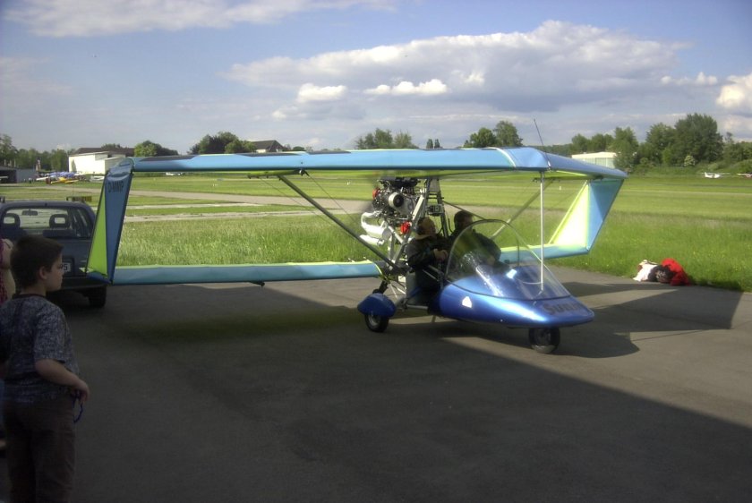 Самолет ультралайт амфибия