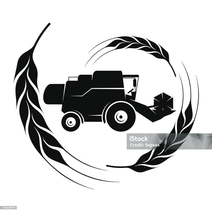 Значок комбайн