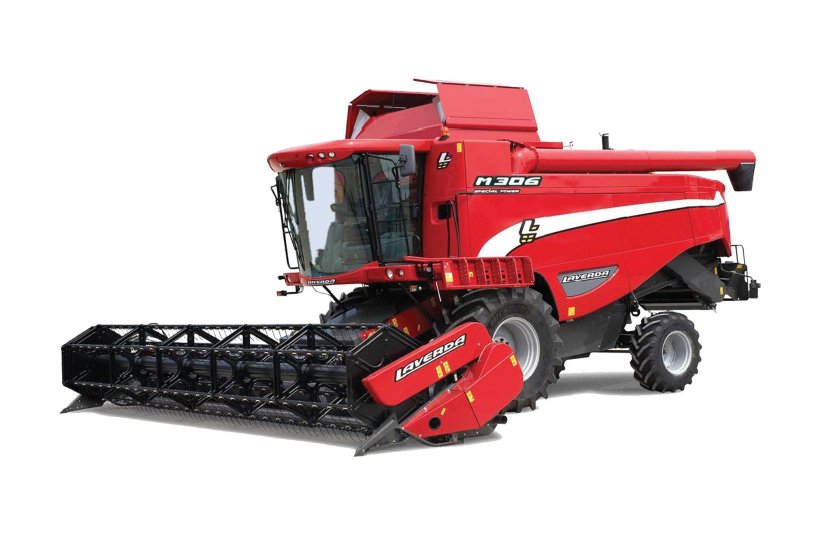 Комбайн красный