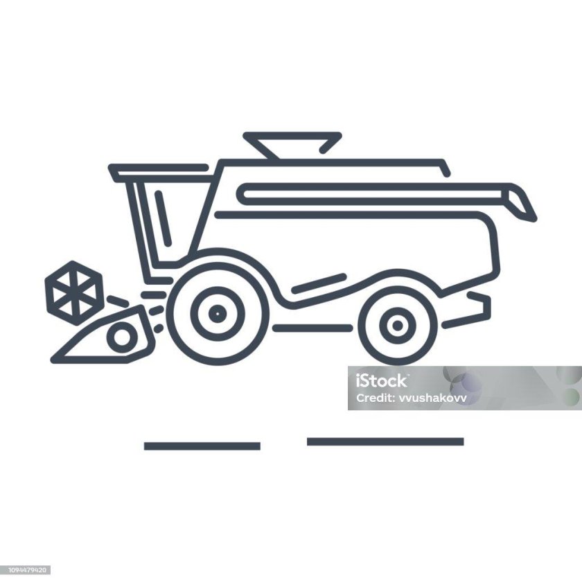 Значок комбайн