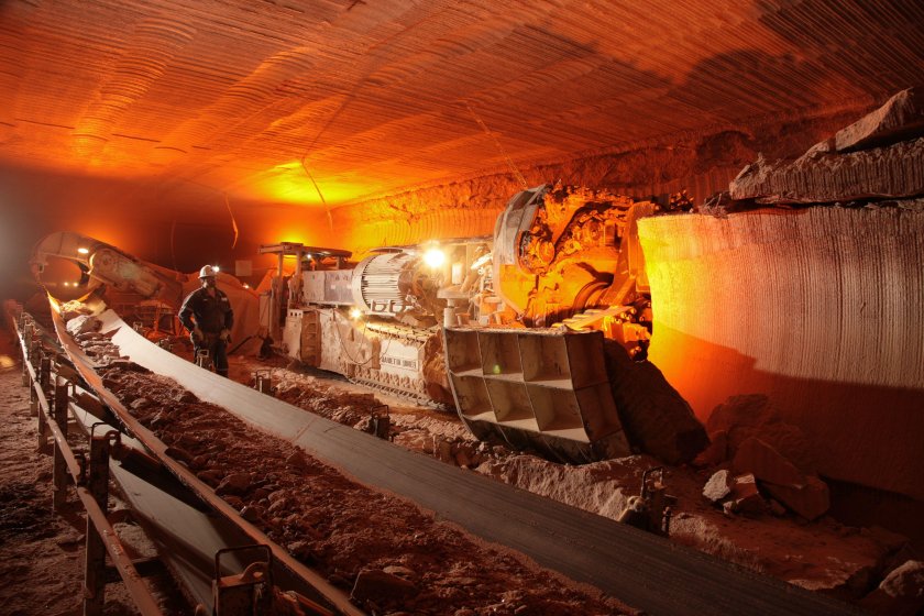 Калийная шахта Уралкалий