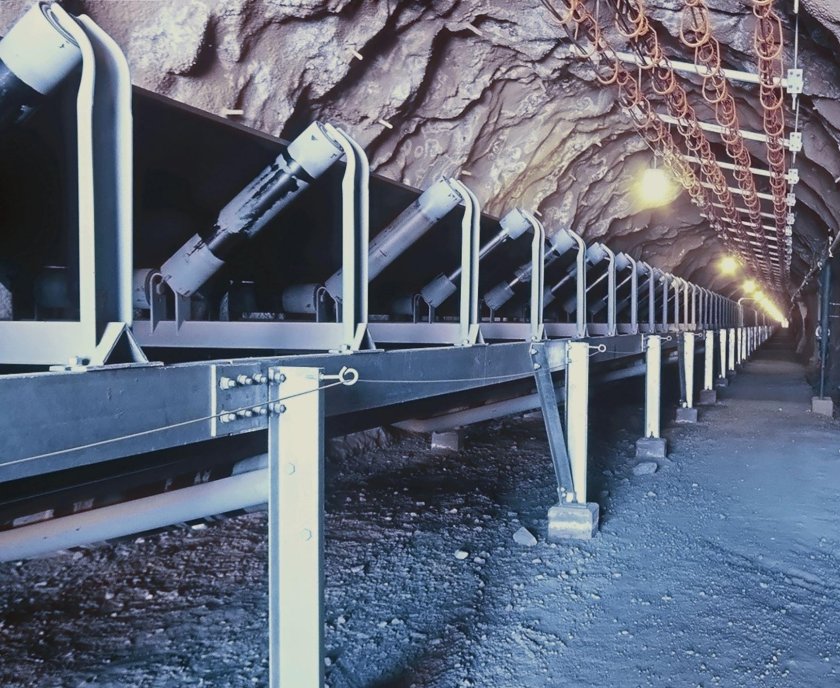 Ленточный конвейер 1200 шахтный