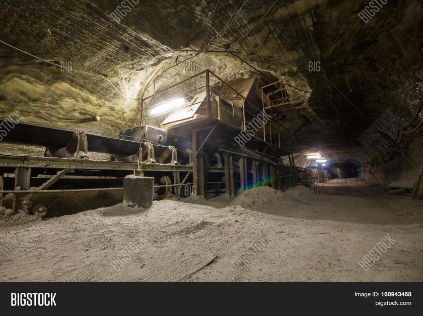 Наклонный конвейерный ствол