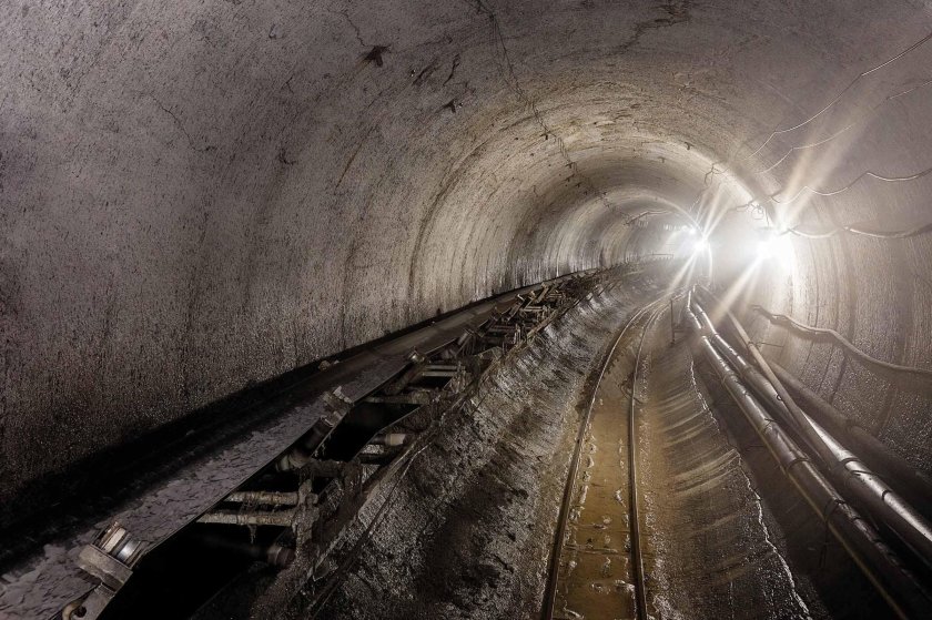 Ленточный конвейер шахтовый