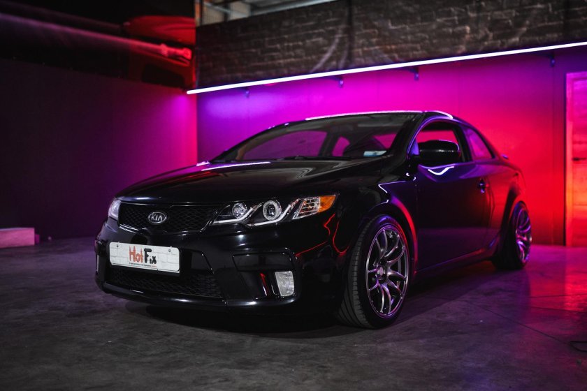 Kia Cerato Koup ангельские глазки