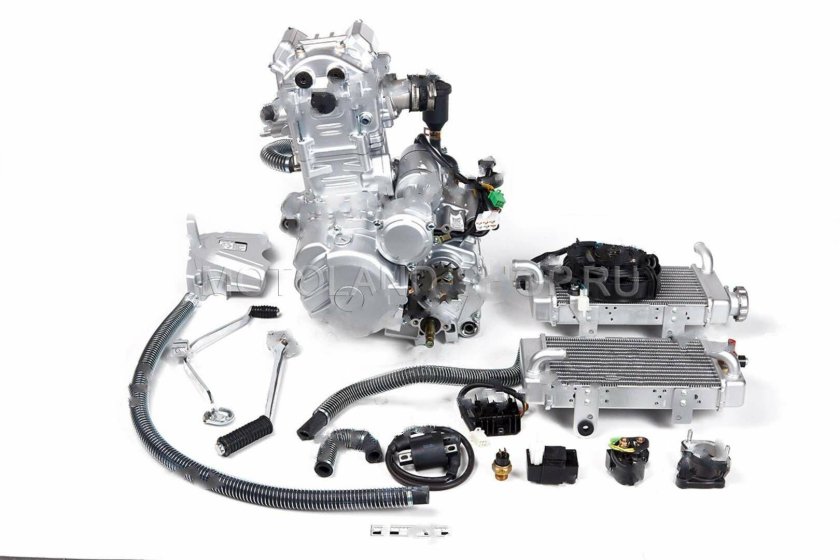 Двигатель 250см3 169mm cb250 (69x65) Zongshen 2 клапана/водянка