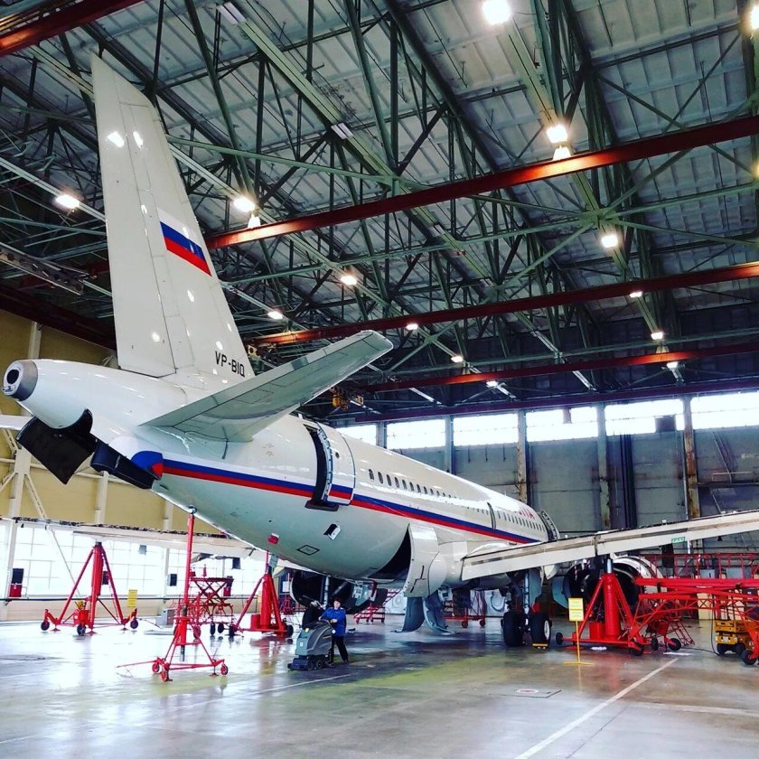 Ремонт самолета