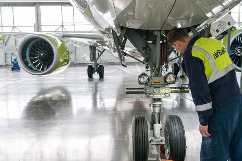 Обслуживание самолета