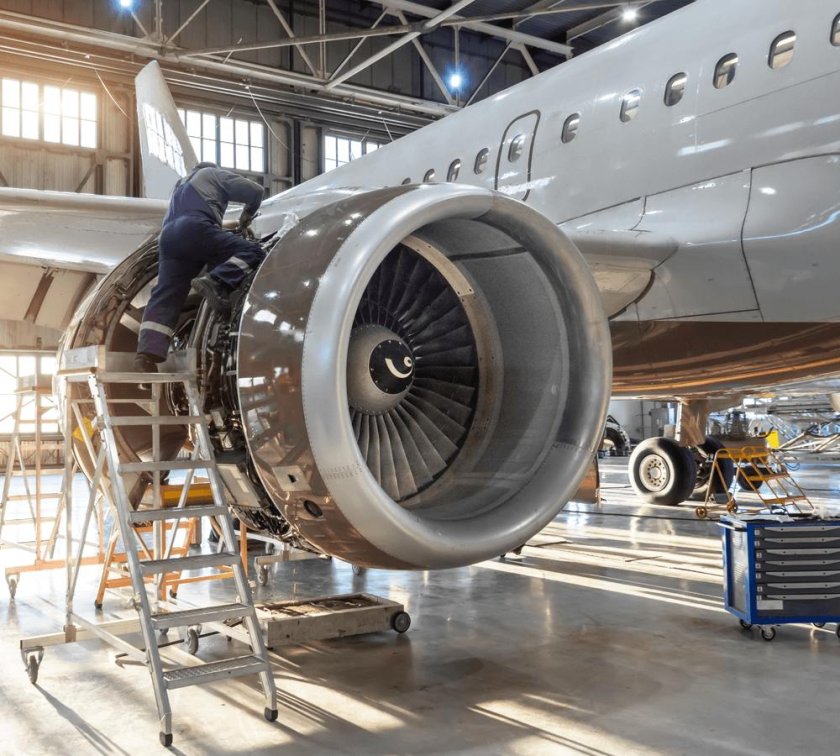 Двигатель самолета