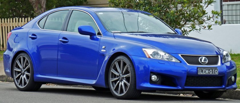 Lexus is f 2008