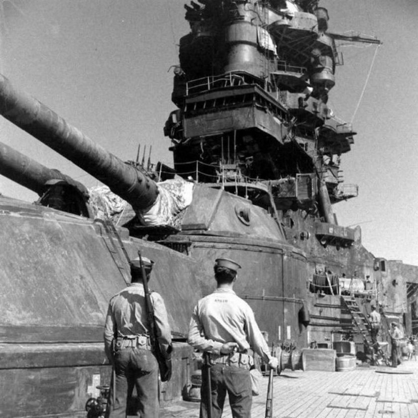 Нагато линкор 1946