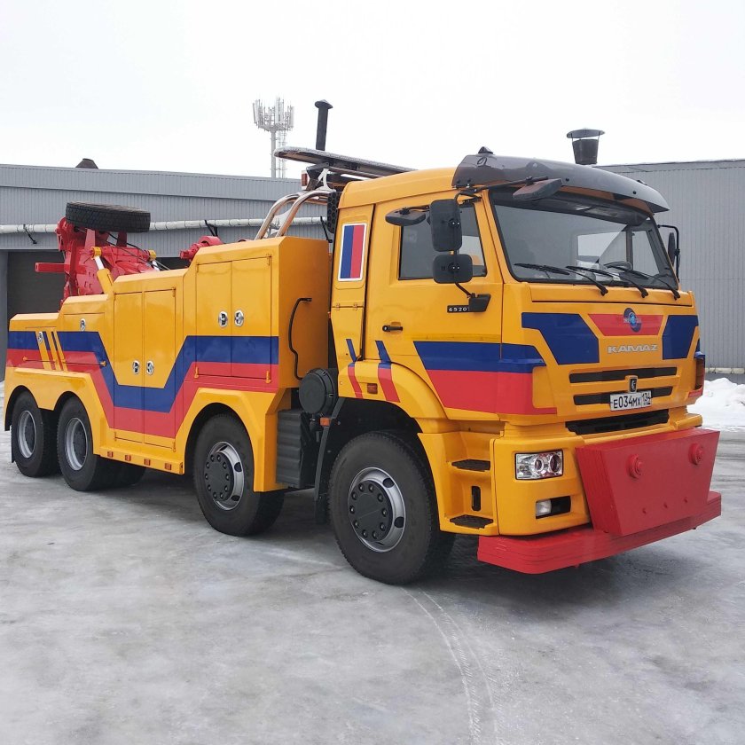Грузовой эвакуатор КАМАЗ 65201