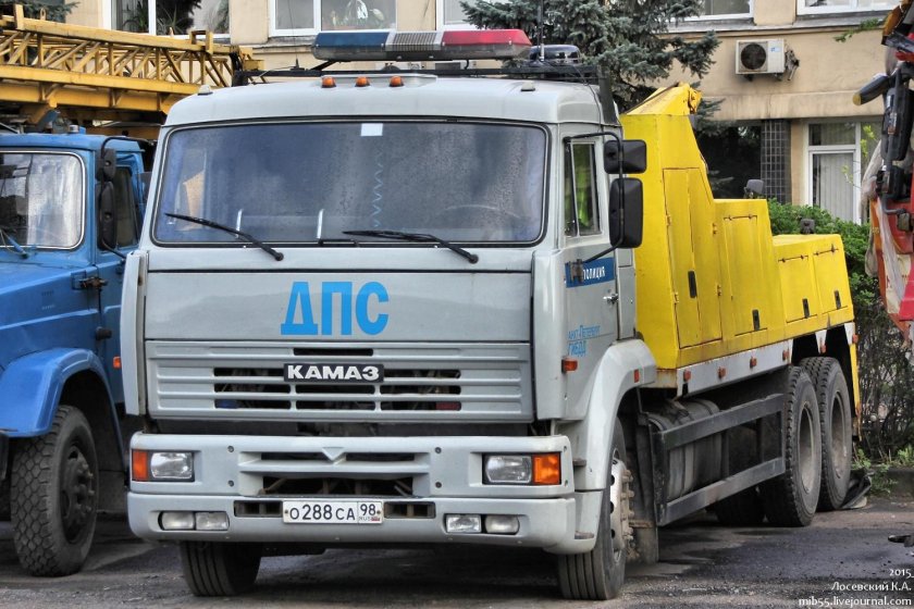 КАМАЗ эвакуатор ДПС