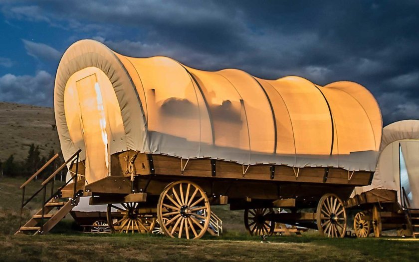 Крытая повозка