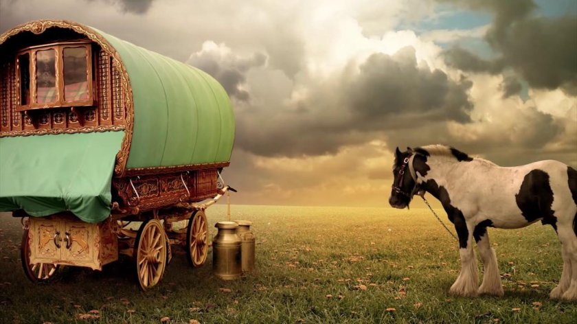 Цыганский табор Кибитка