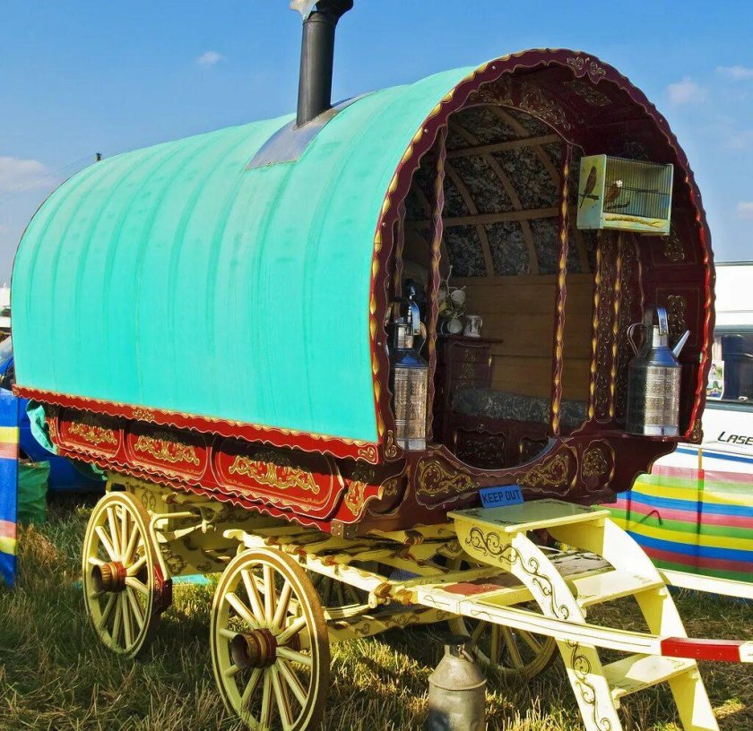Цыганская повозка Кибитка