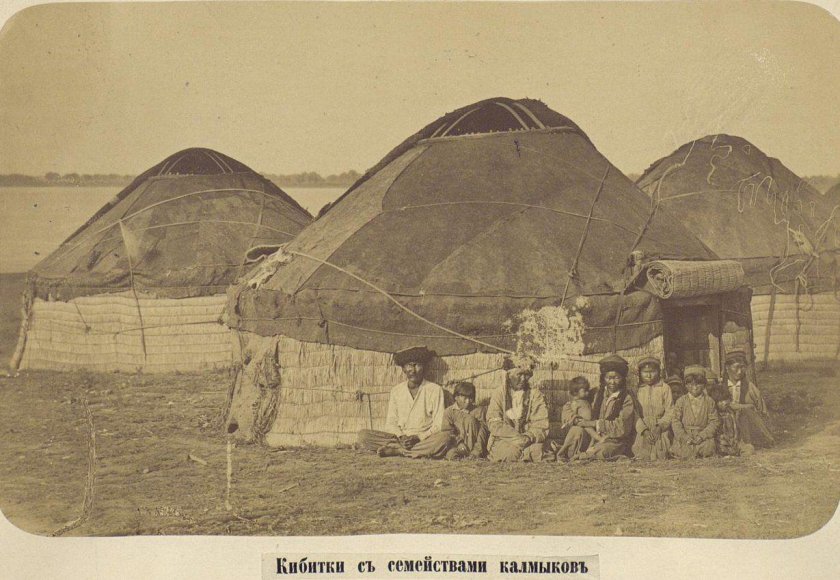 Жилище кочевых Калмыков
