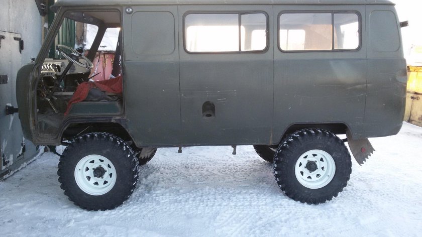 285 75 R16 на УАЗ Буханка 33