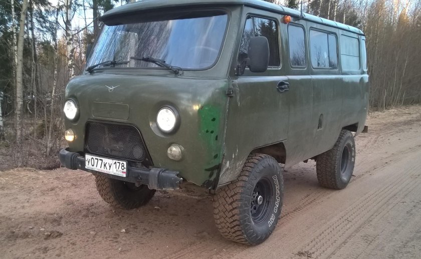 УАЗ 2206 33 колеса