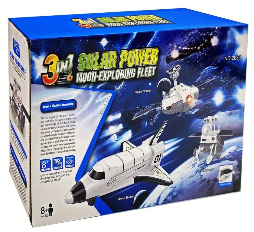 Конструктор на солнечных батареях