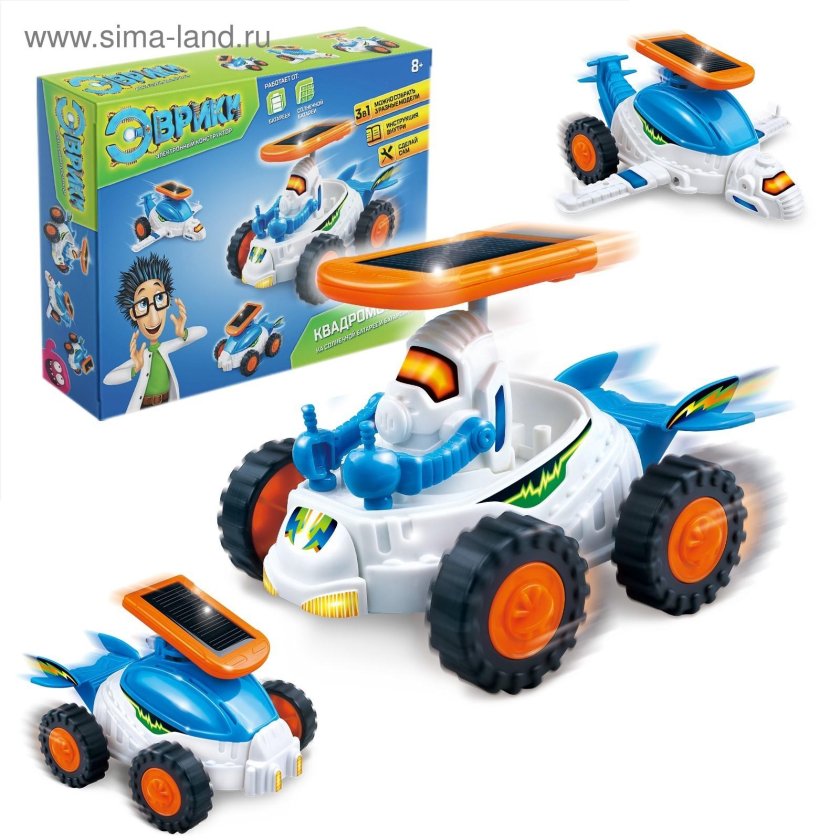 Набор Эврики Квадромобиль 3в1