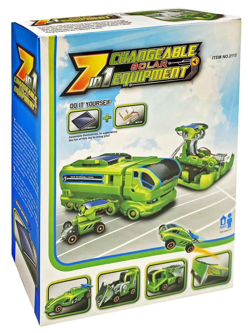 Конструктор на солнечных батареях