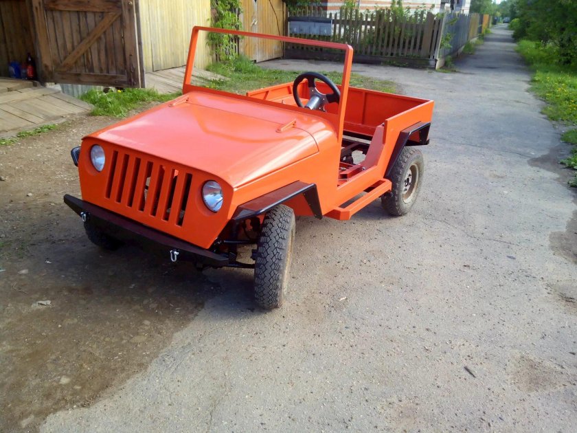Самодельные мини автомобили