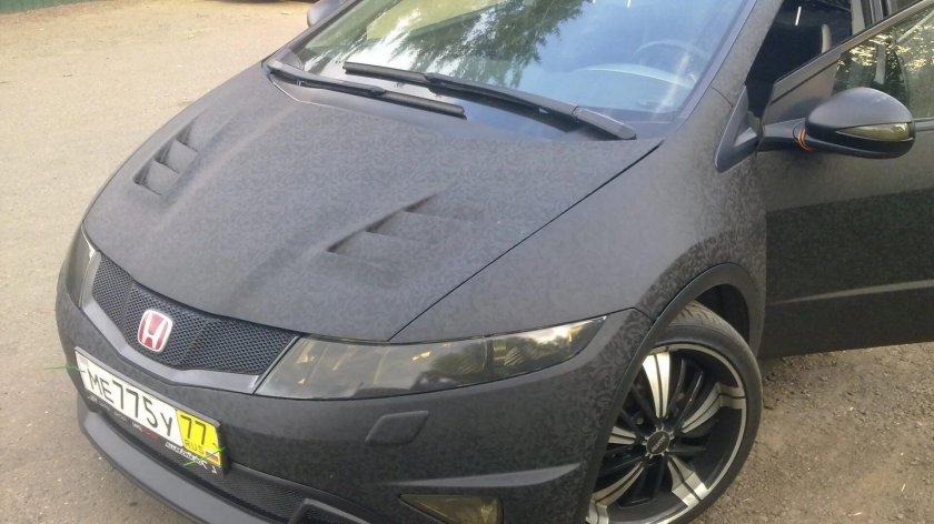 Honda Civic в рапторе