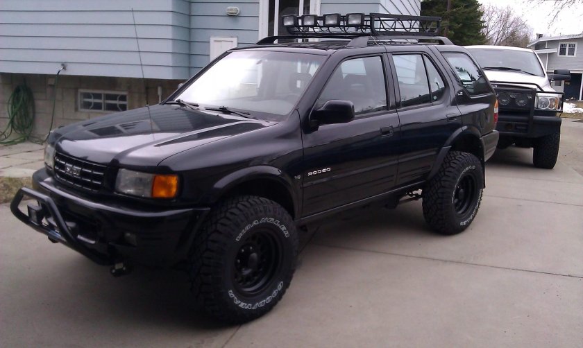 Опель Фронтера и Исузу родео