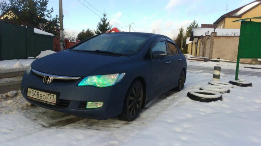 Honda Civic в рапторе