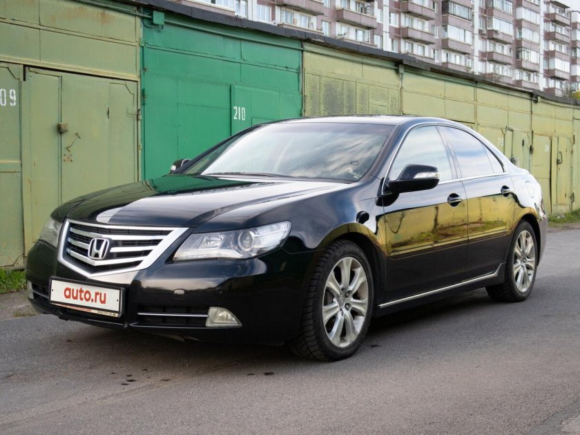 Honda Legend 2008 Рестайлинг черный