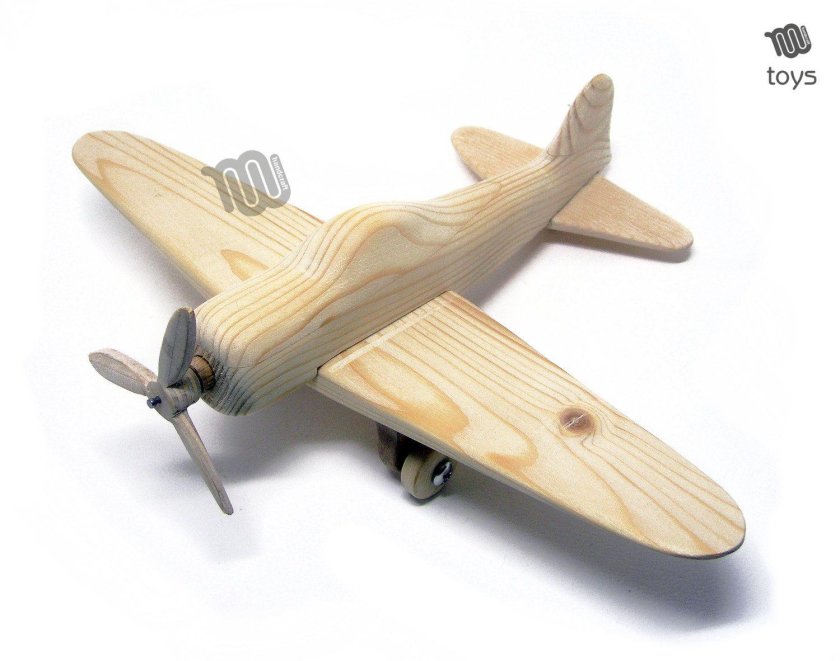 Деревянная модель самолета