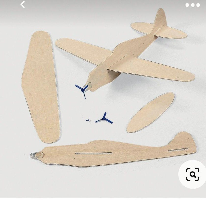 Самолет из картона