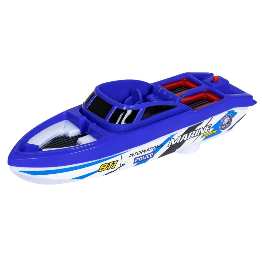 Синий катер