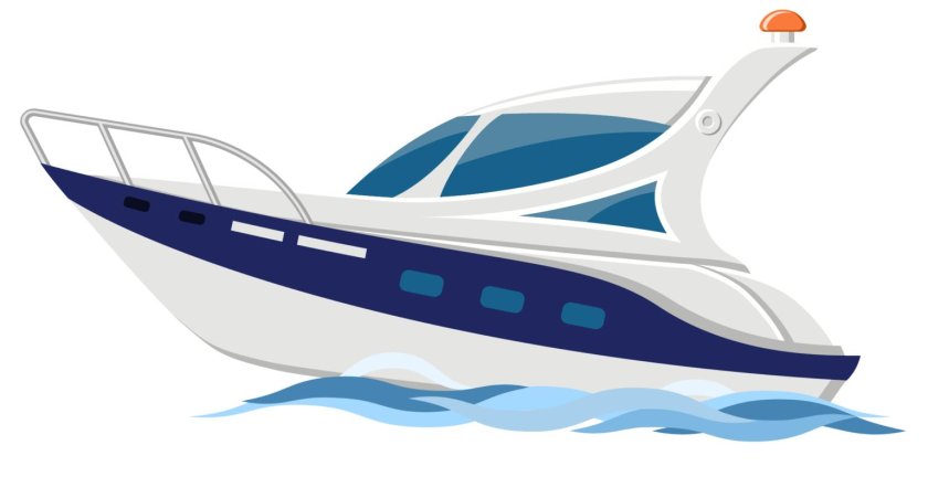 Катер вектор