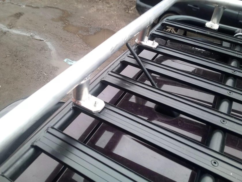 Багажник на ниву из профильной трубы