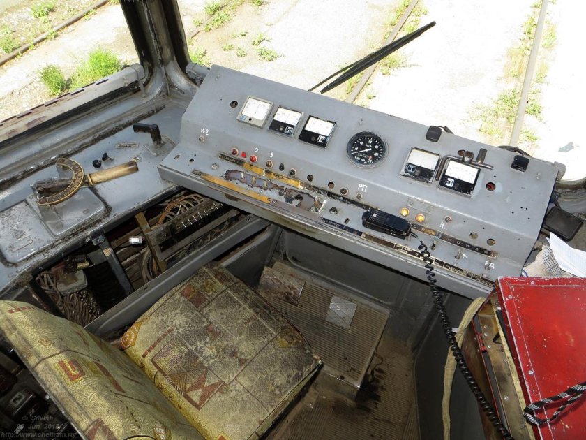 Кабина трамвая КТМ 5