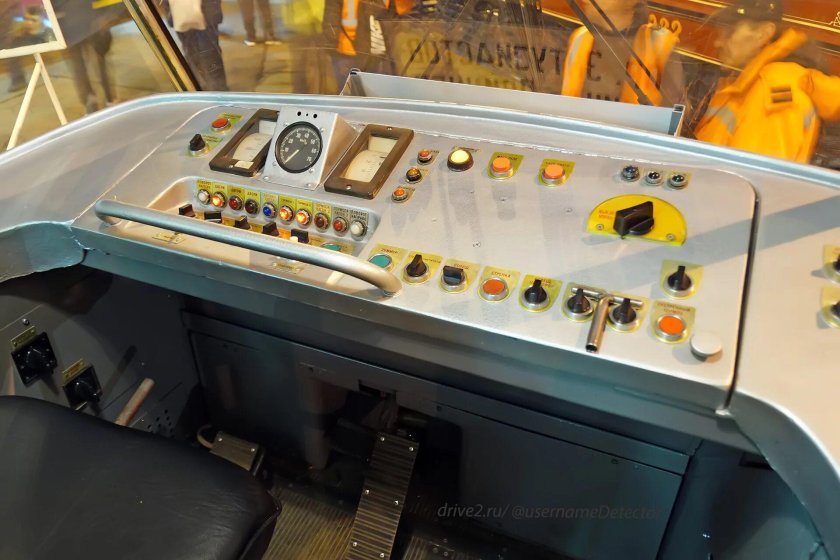 Кабина трамвая Татра т3