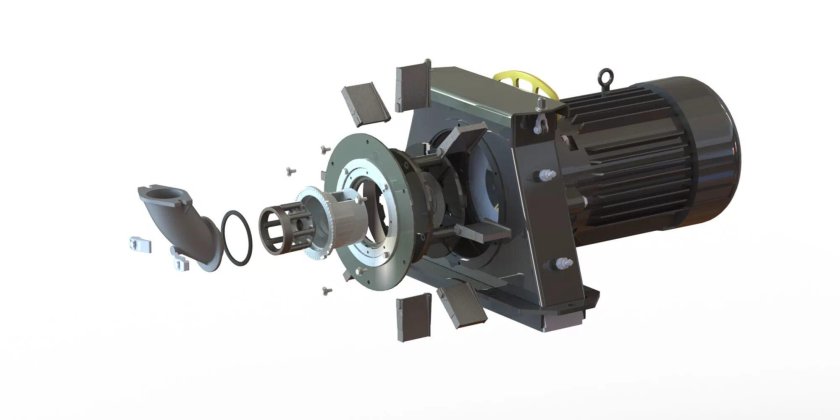 Турбина дробеметная ТДМ.160.11