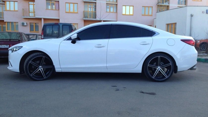 Vossen cv3 r17 на Мазда 6
