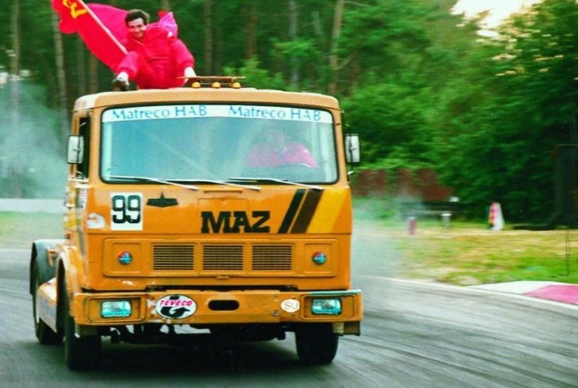 Гоночный МАЗ