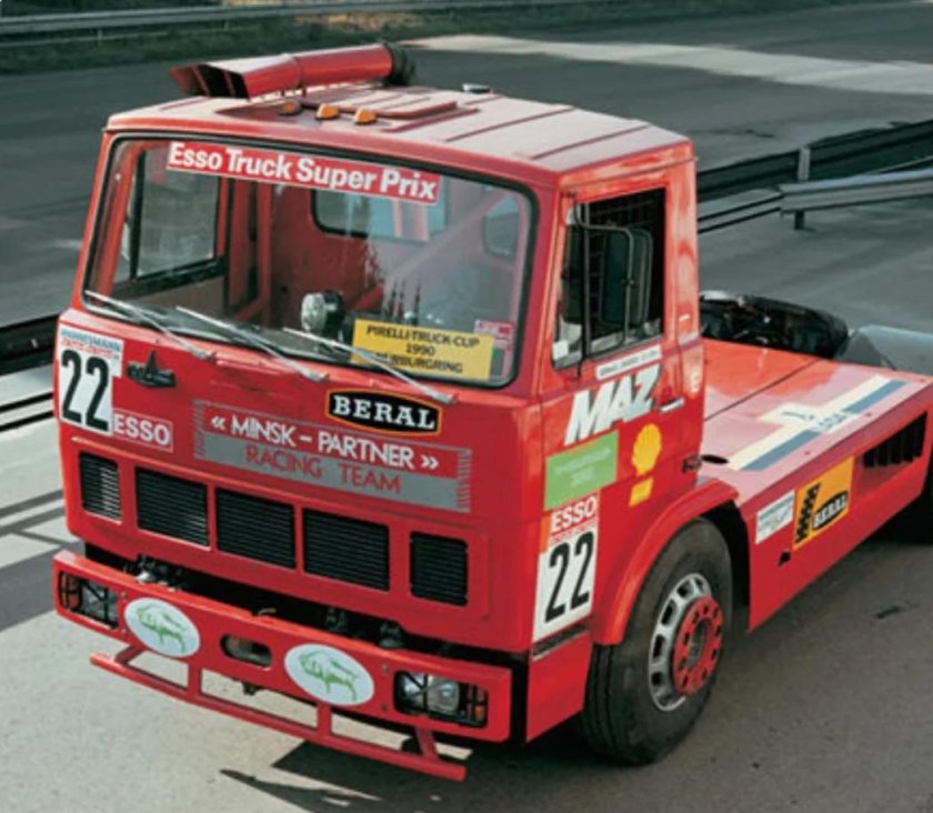 Гоночный МАЗ